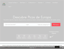 Tablet Screenshot of picosdeeuropa.com